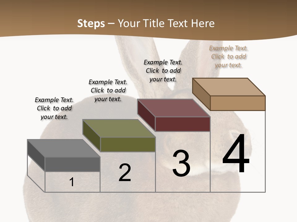 Young Fluffy Easter PowerPoint Template