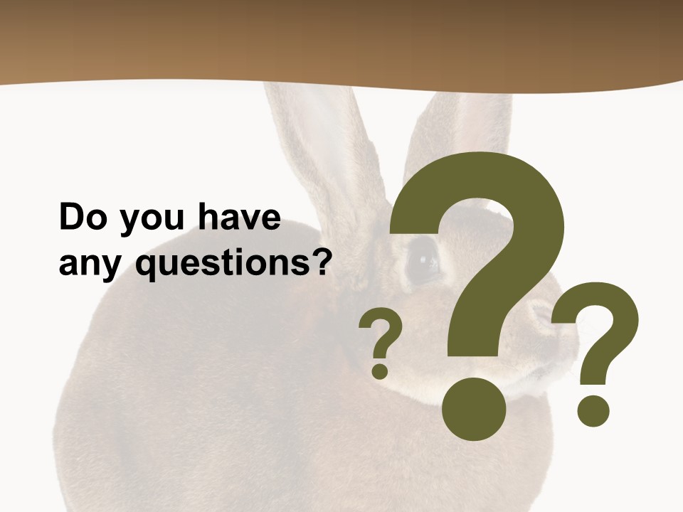 Young Fluffy Easter PowerPoint Template