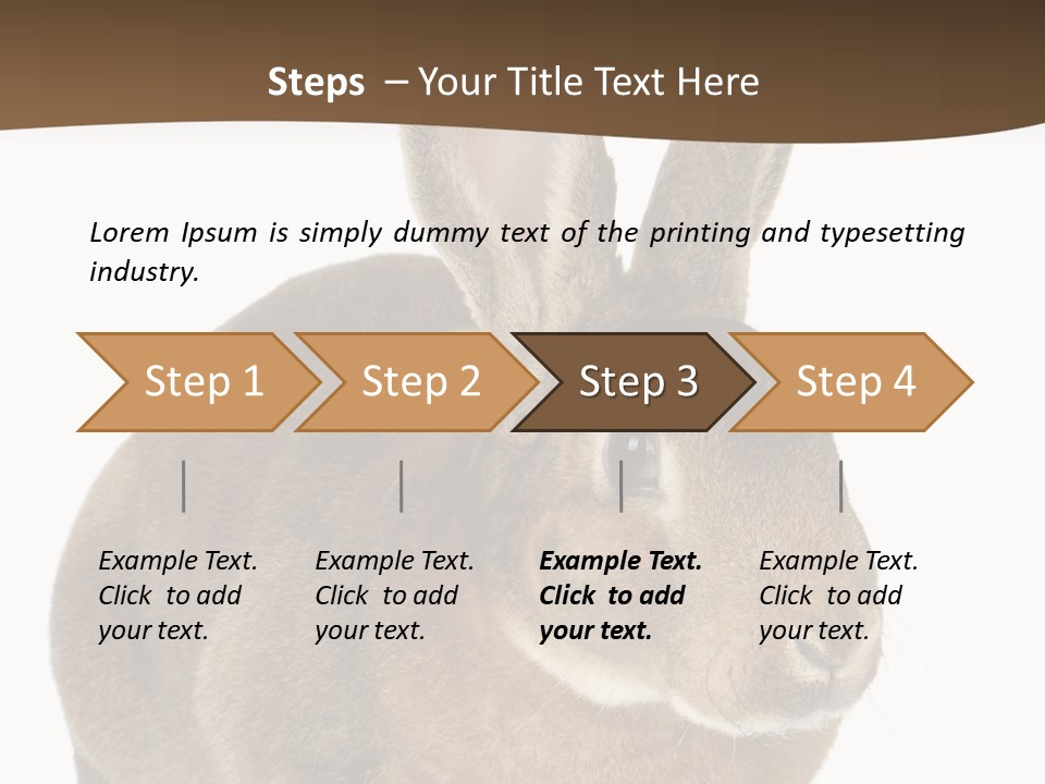 Whiskers Playful Brown PowerPoint Template