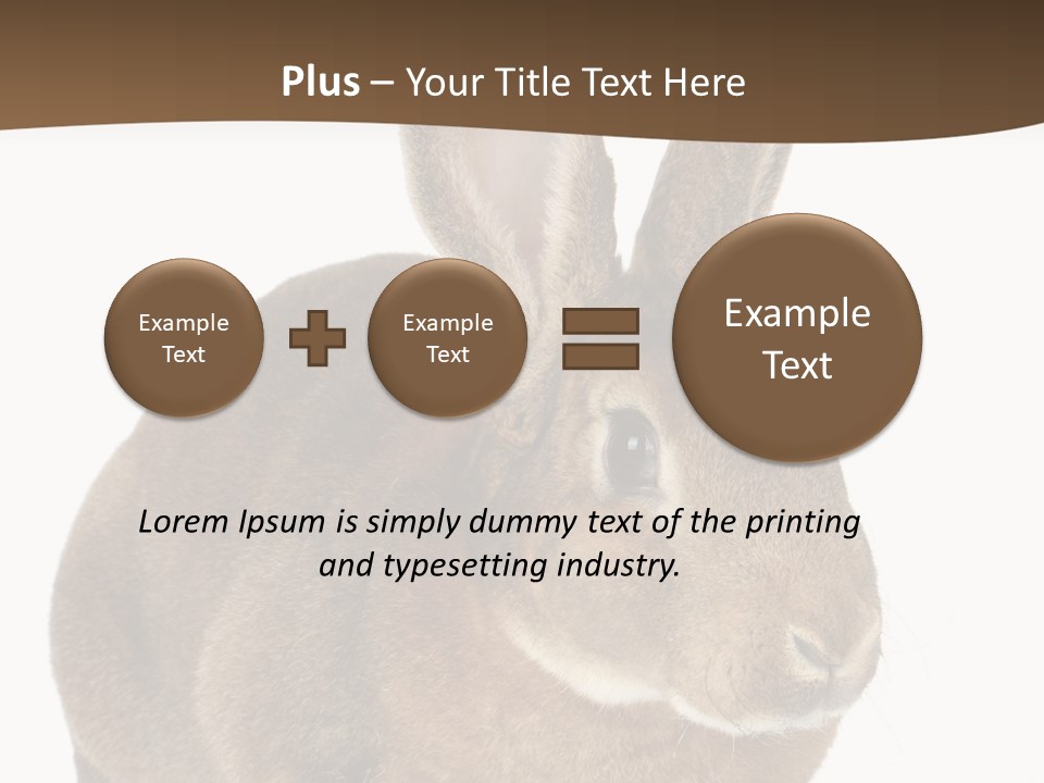 Whiskers Playful Brown PowerPoint Template