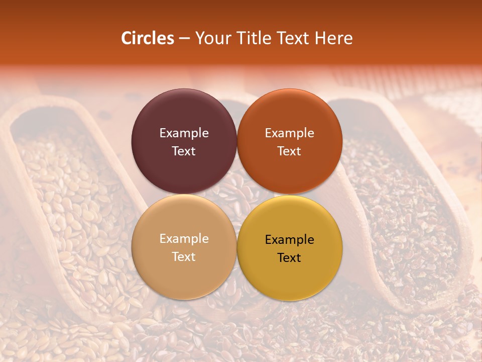 Flax Seeds PowerPoint Template