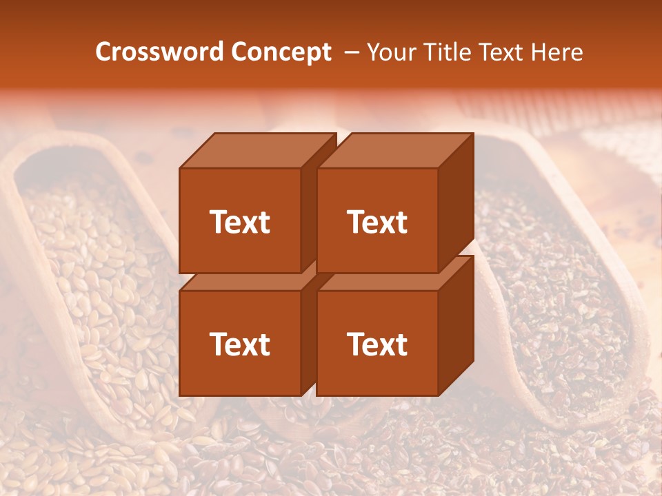 Flax Seeds PowerPoint Template