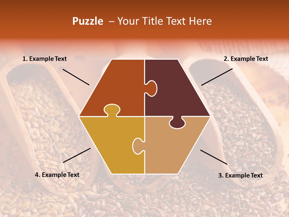 Flax Seeds PowerPoint Template