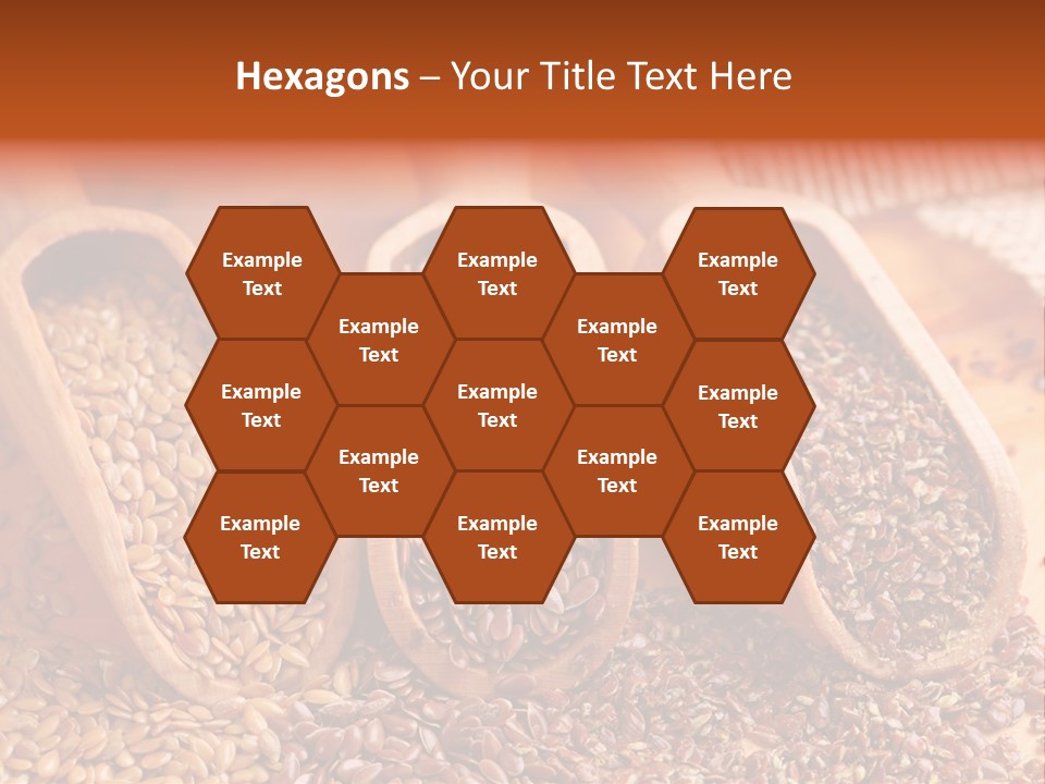 Flax Seeds PowerPoint Template