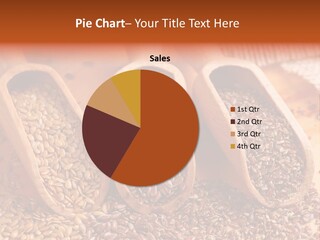 Flax Seeds PowerPoint Template