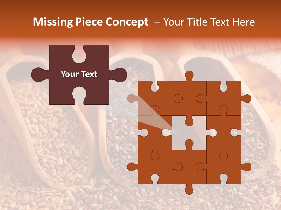 Flax Seeds PowerPoint Template