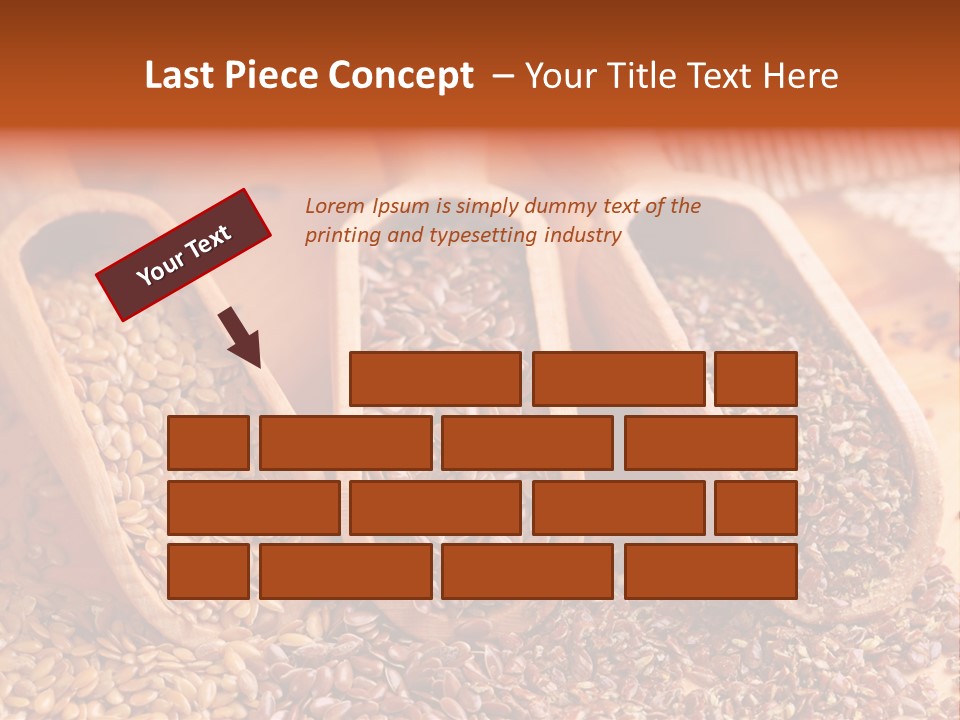Flax Seeds PowerPoint Template