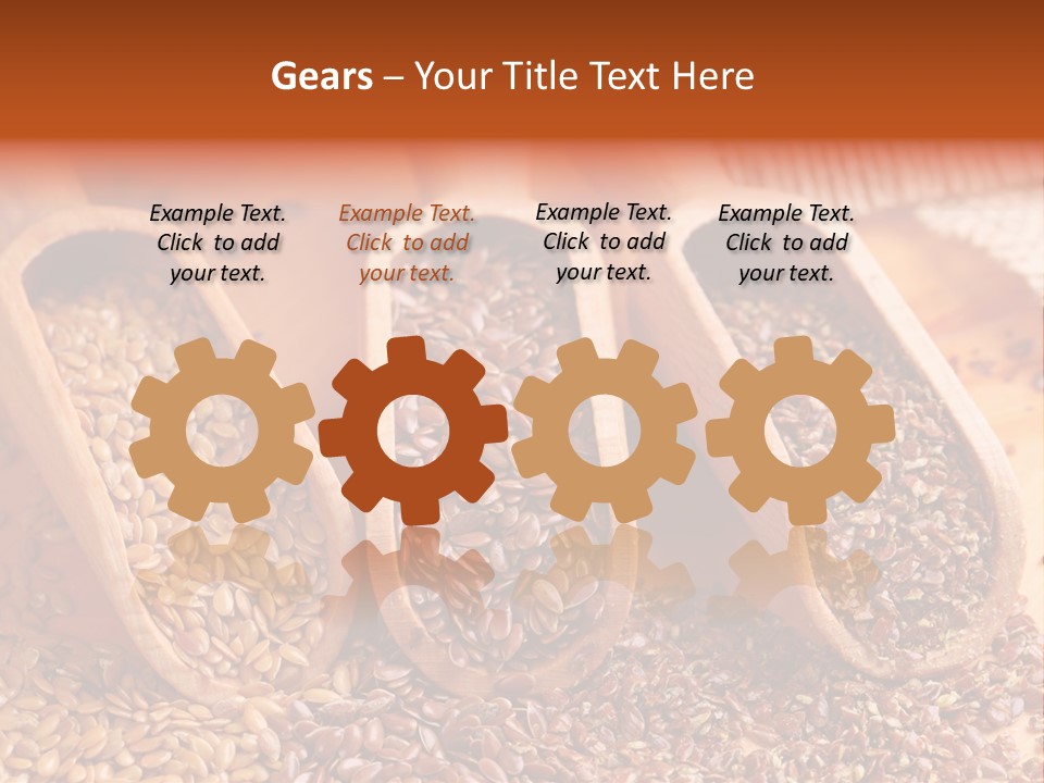 Flax Seeds PowerPoint Template