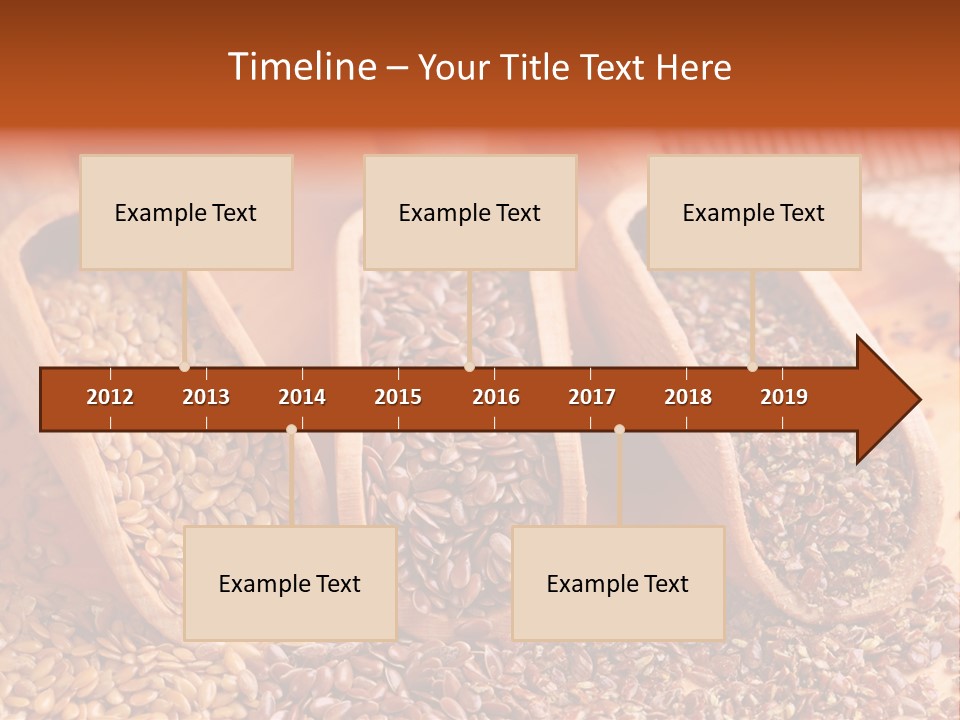 Flax Seeds PowerPoint Template
