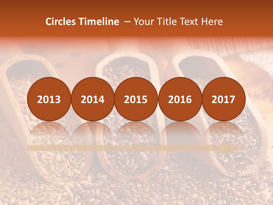 Flax Seeds PowerPoint Template