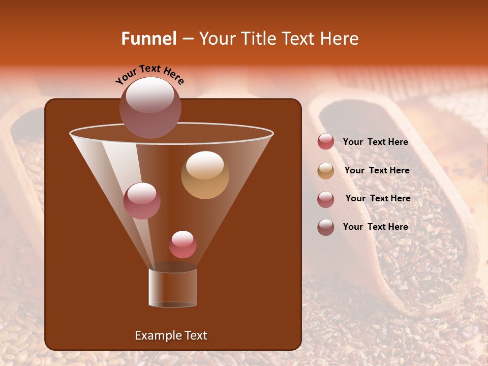 Flax Seeds PowerPoint Template