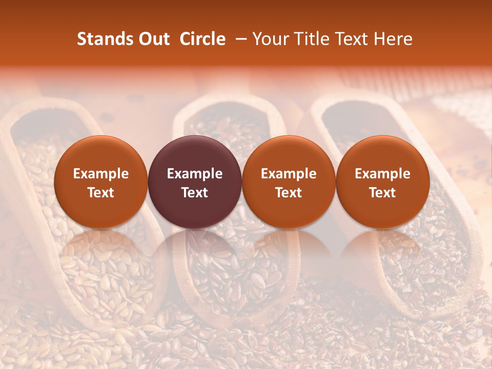Flax Seeds PowerPoint Template