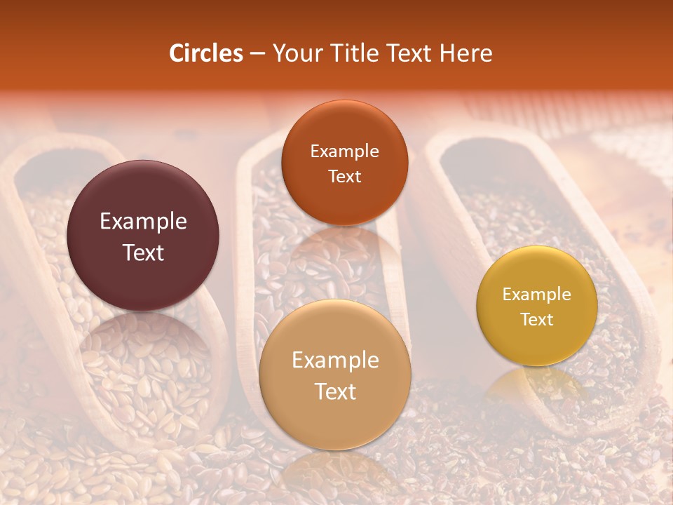 Flax Seeds PowerPoint Template