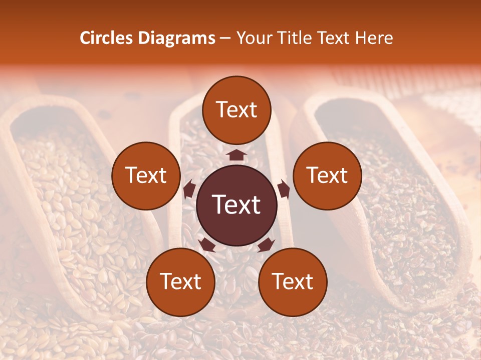 Flax Seeds PowerPoint Template
