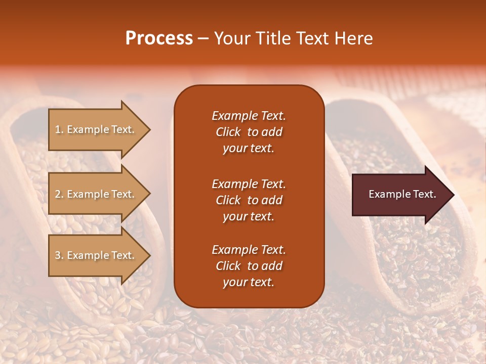 Flax Seeds PowerPoint Template