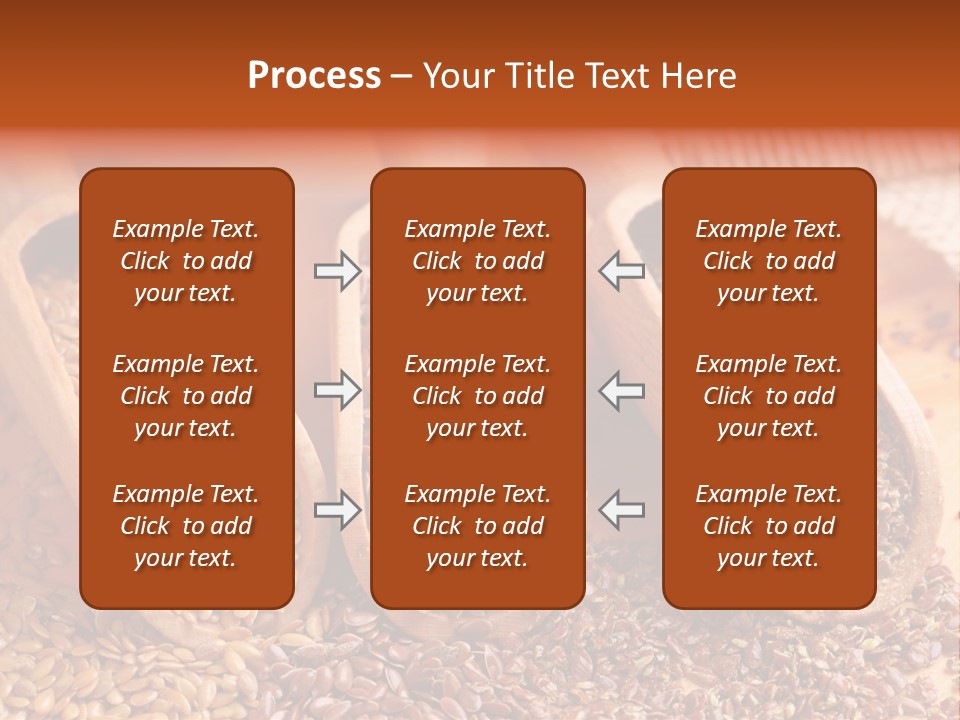 Flax Seeds PowerPoint Template
