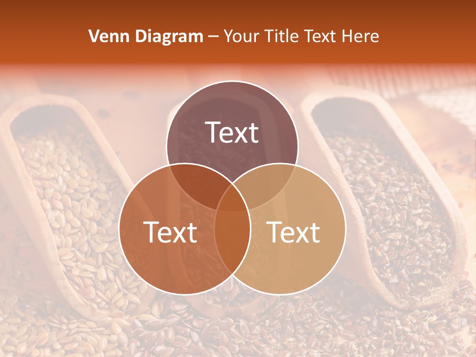 Flax Seeds PowerPoint Template