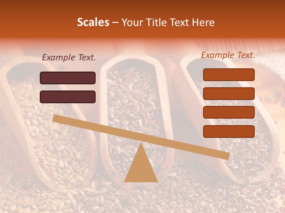 Flax Seeds PowerPoint Template