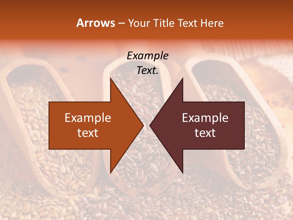 Flax Seeds PowerPoint Template