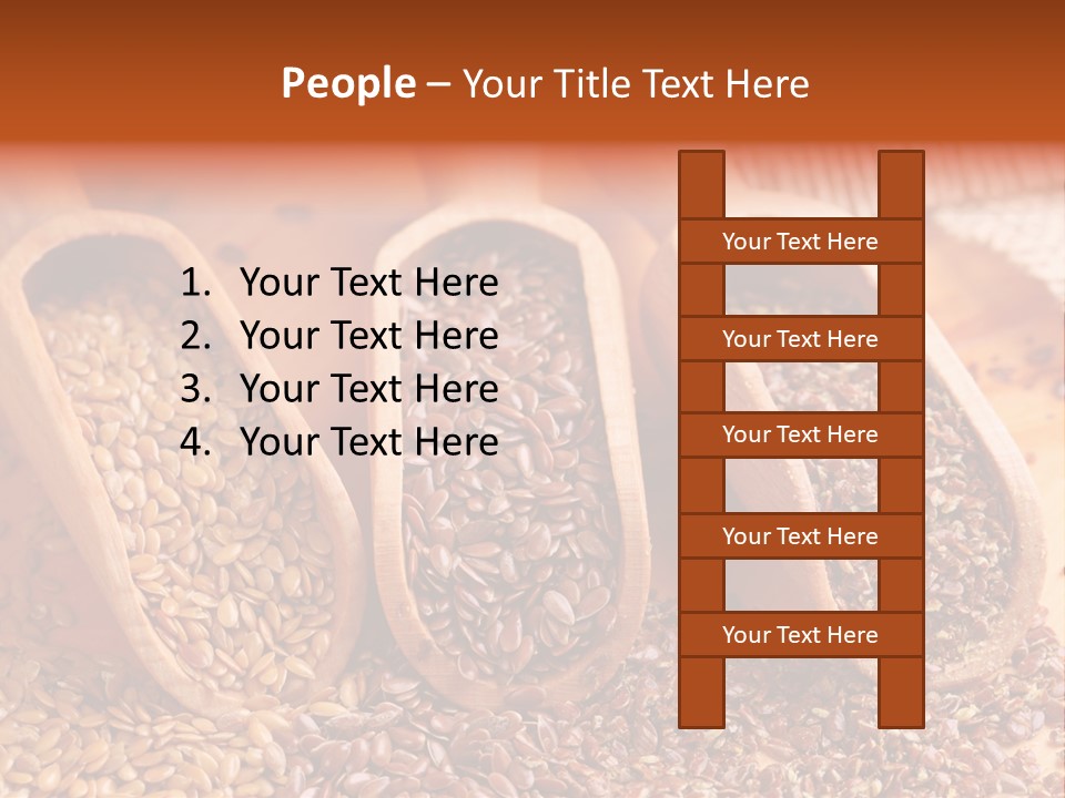 Flax Seeds PowerPoint Template