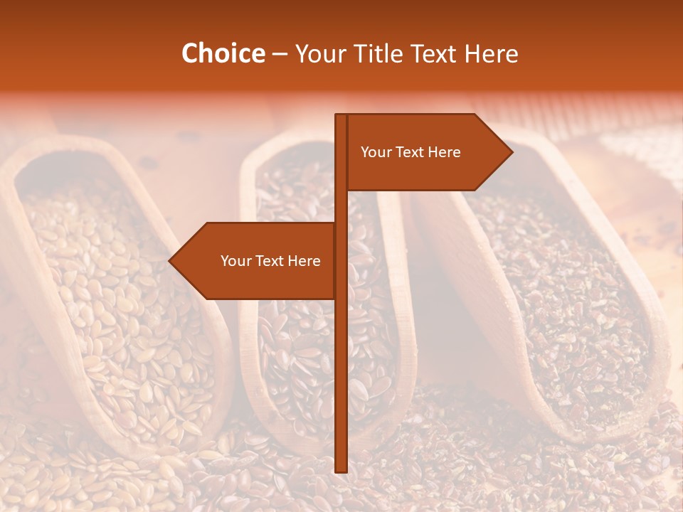Flax Seeds PowerPoint Template