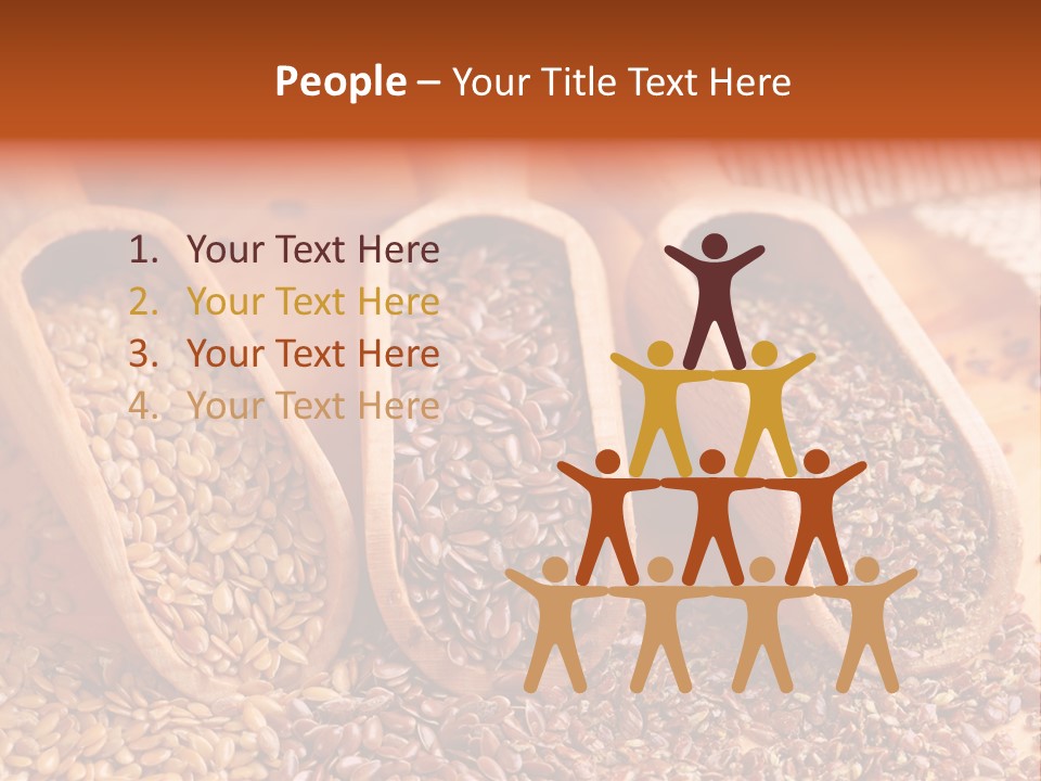 Flax Seeds PowerPoint Template