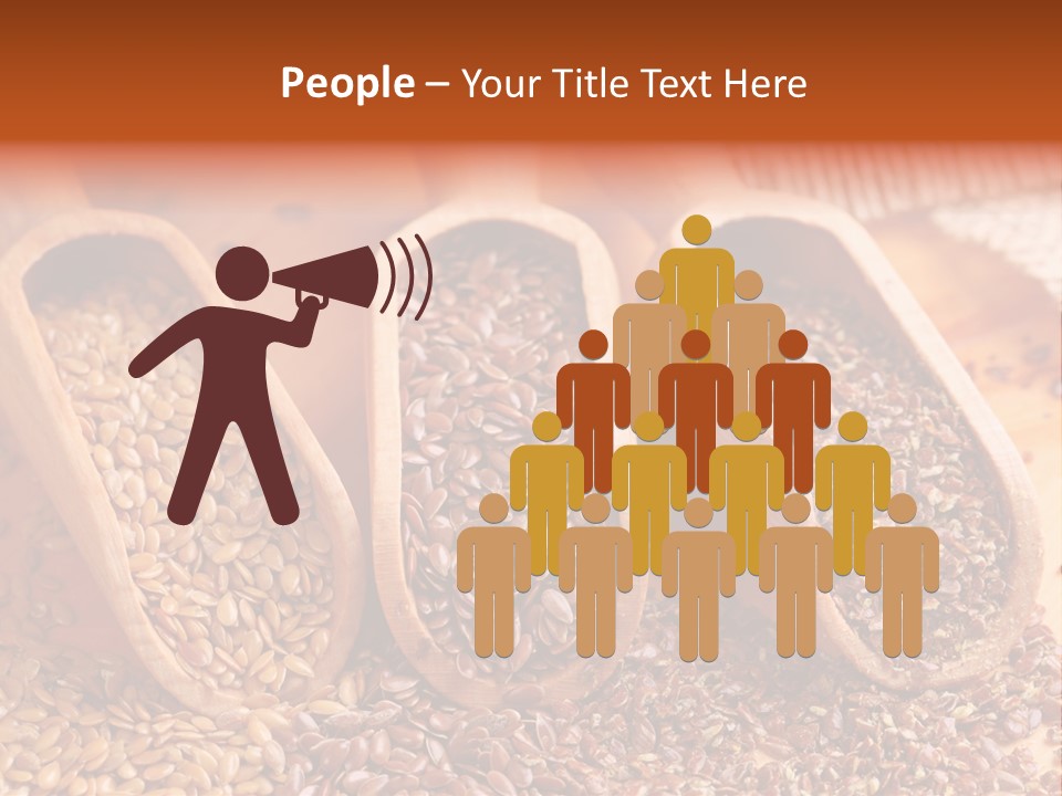 Flax Seeds PowerPoint Template