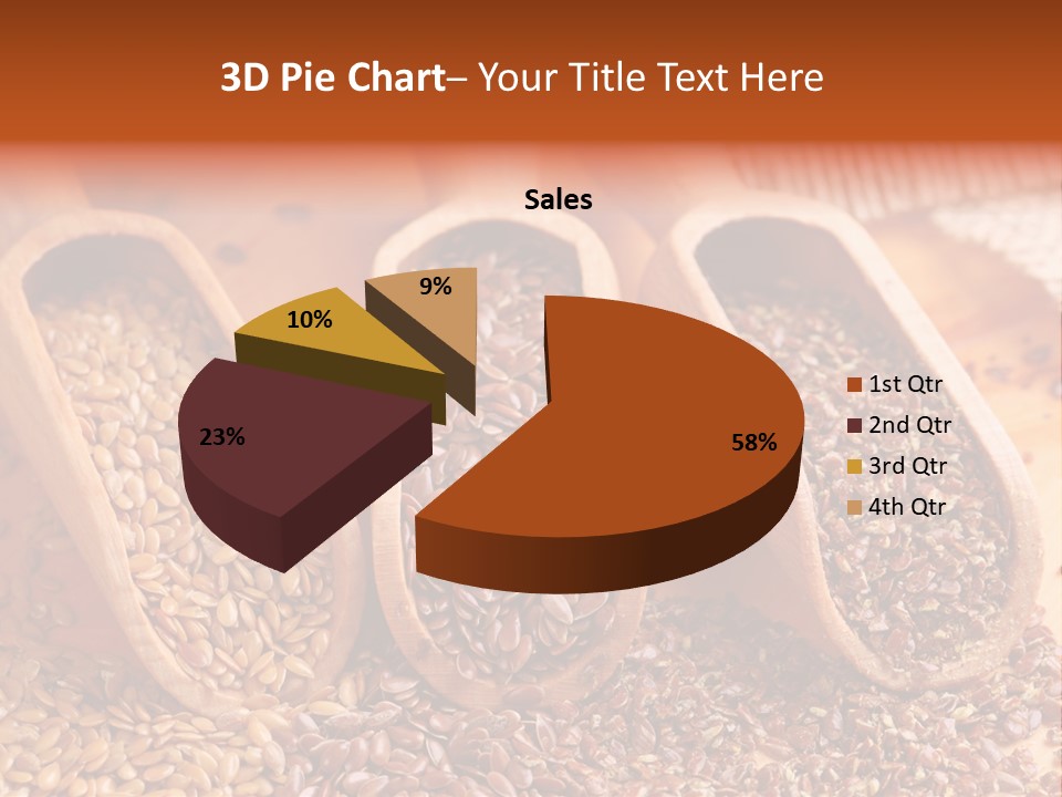 Flax Seeds PowerPoint Template