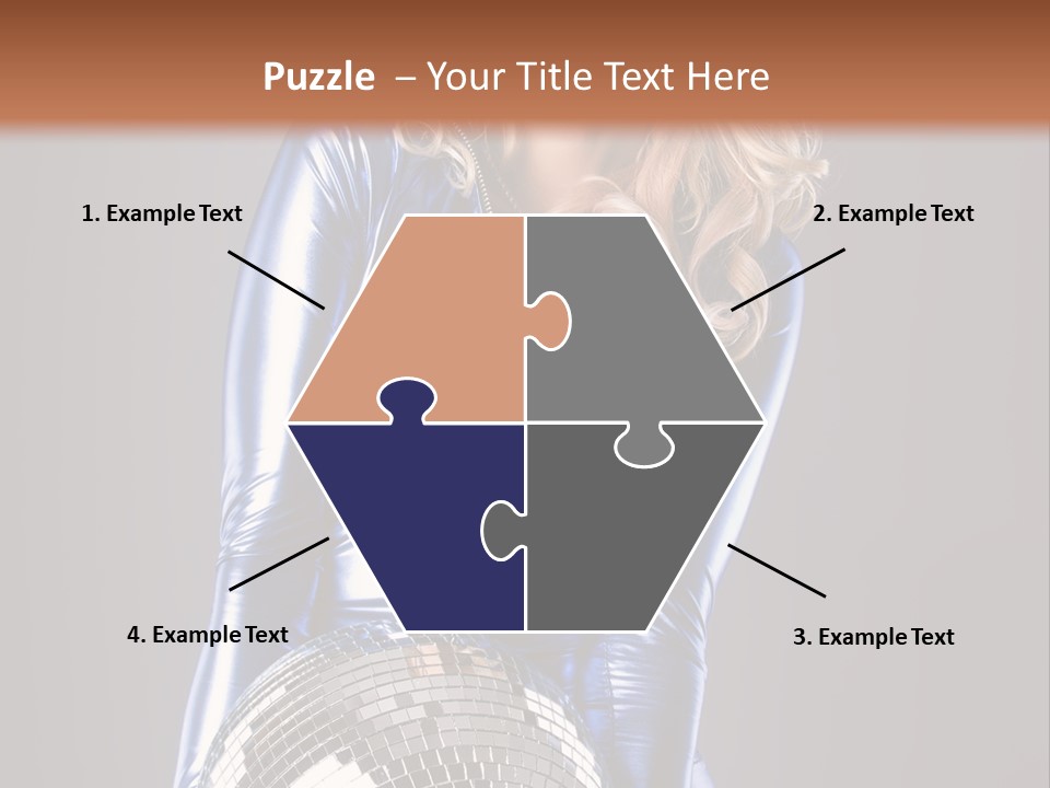 Disco Girl PowerPoint Template