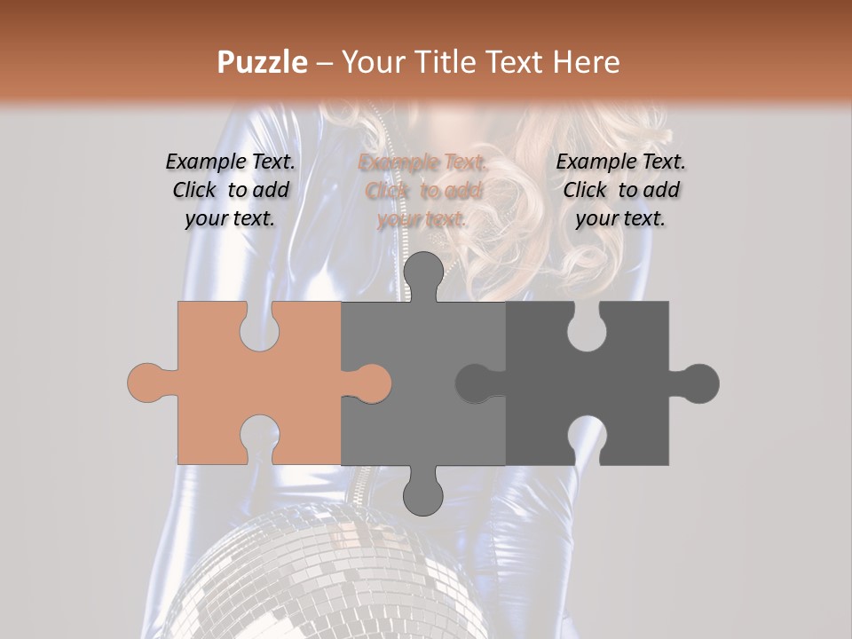 Disco Girl PowerPoint Template