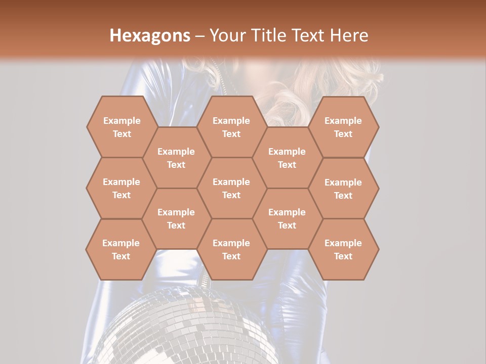 Disco Girl PowerPoint Template