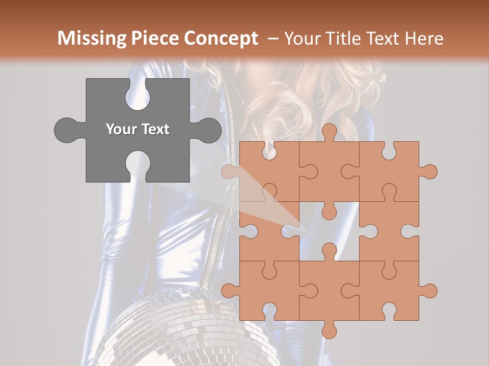 Disco Girl PowerPoint Template