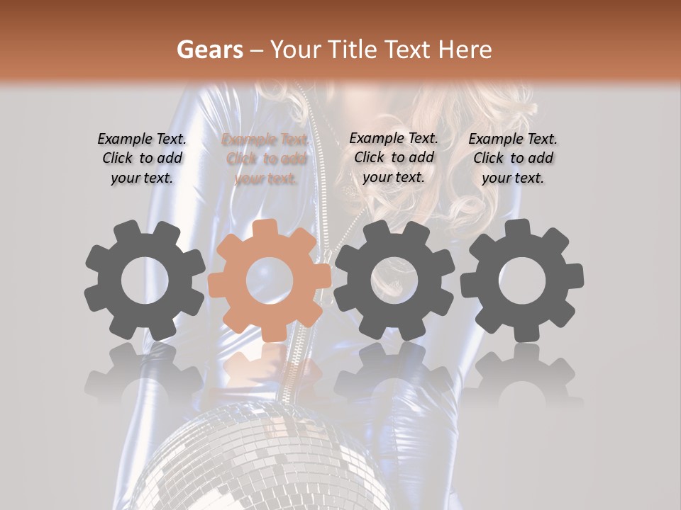 Disco Girl PowerPoint Template