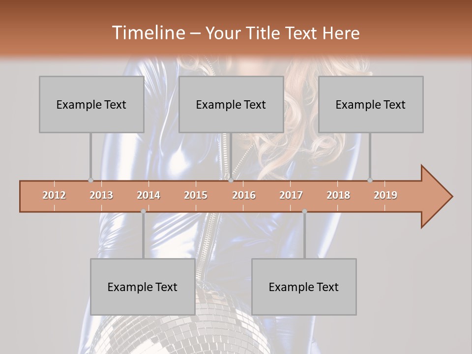 Disco Girl PowerPoint Template