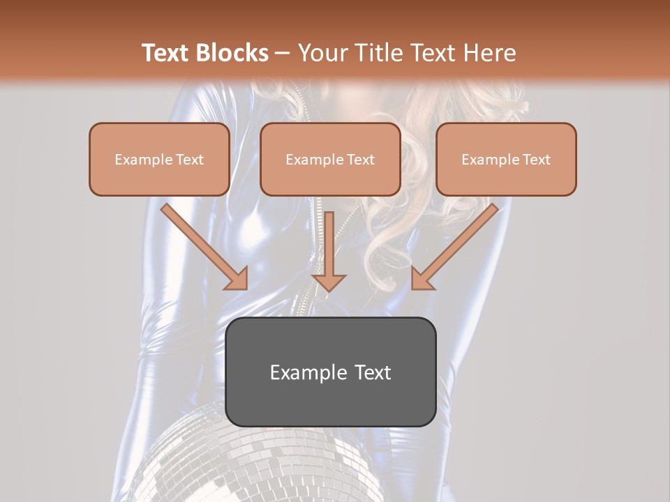 Disco Girl PowerPoint Template