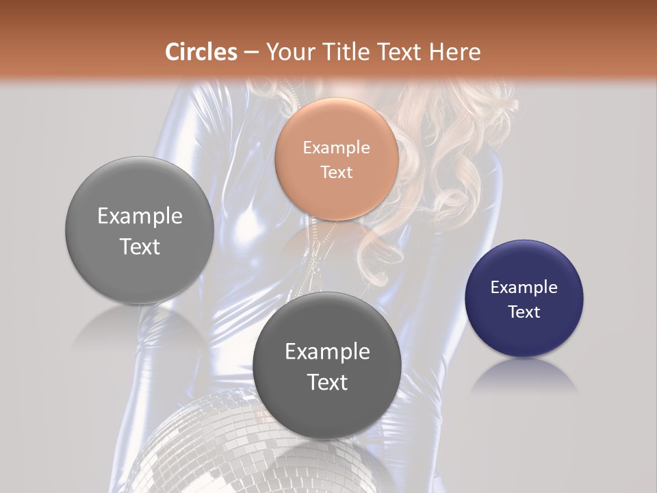 Disco Girl PowerPoint Template