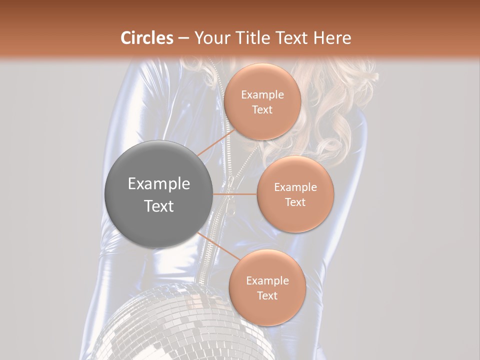 Disco Girl PowerPoint Template