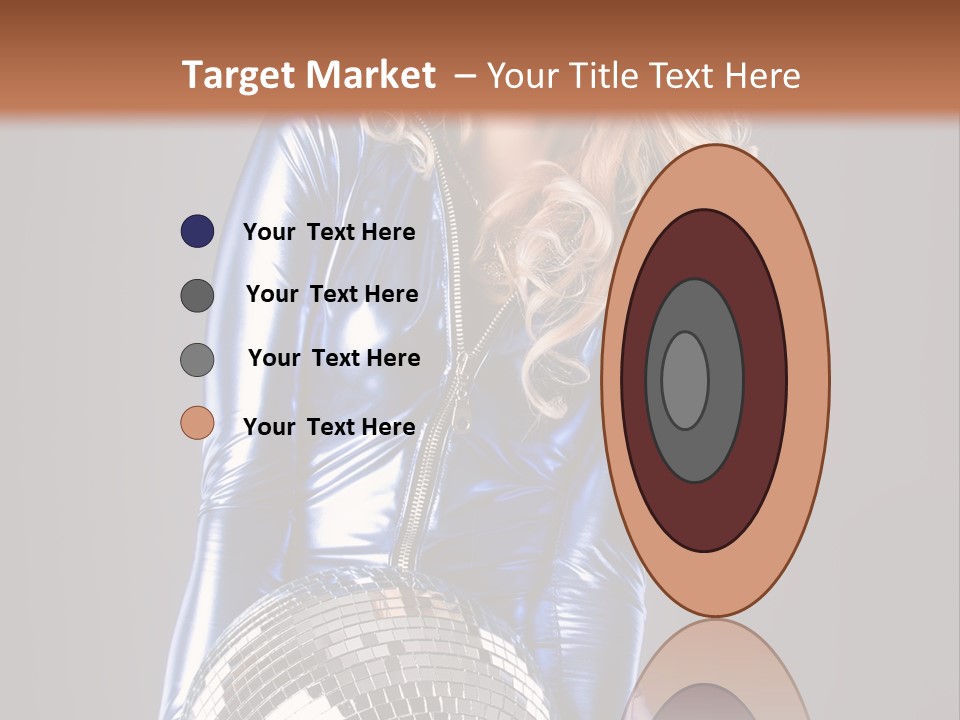 Disco Girl PowerPoint Template