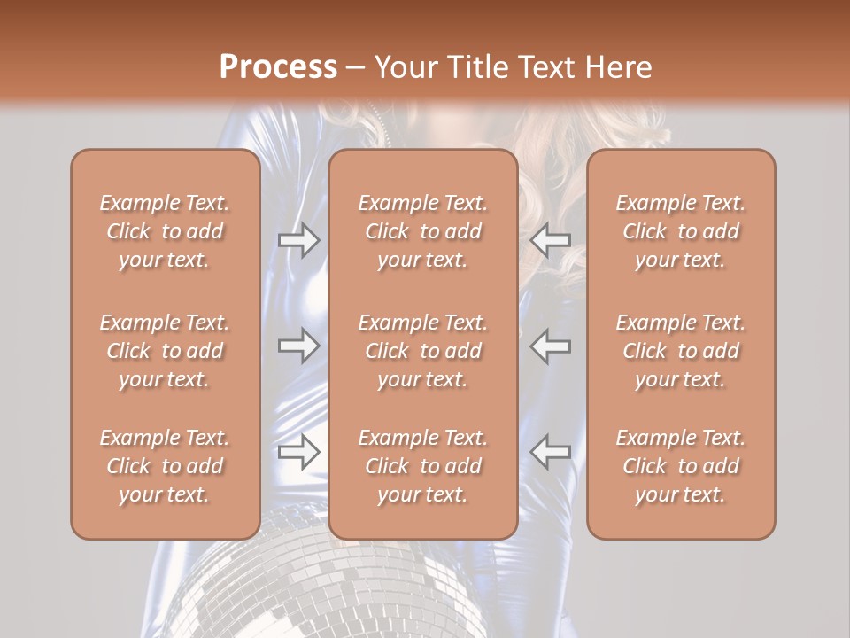 Disco Girl PowerPoint Template