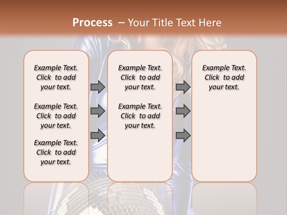 Disco Girl PowerPoint Template