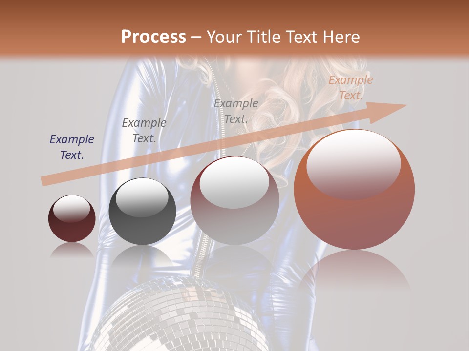 Disco Girl PowerPoint Template