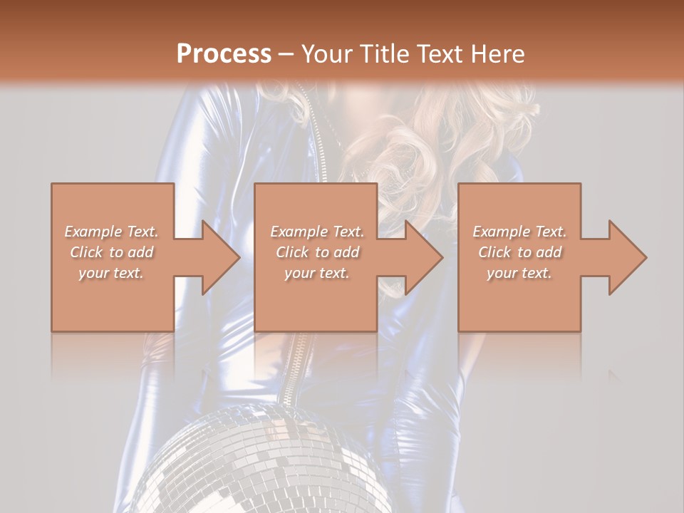 Disco Girl PowerPoint Template