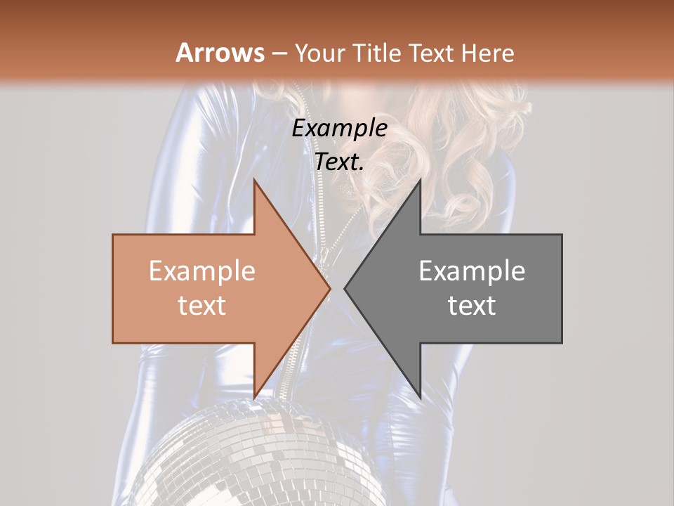 Disco Girl PowerPoint Template