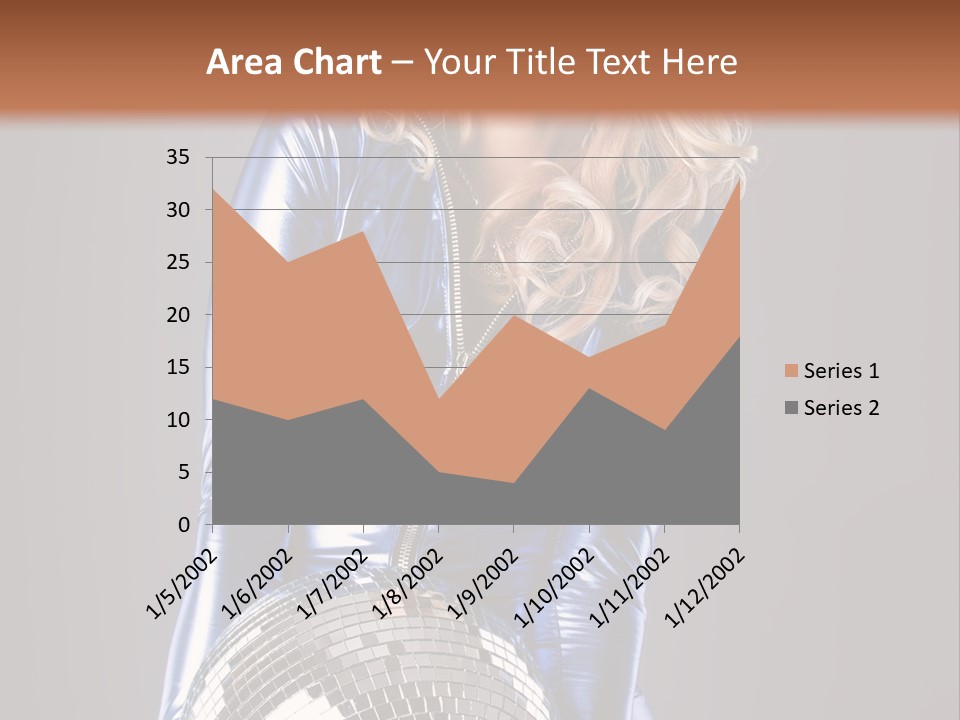 Disco Girl PowerPoint Template