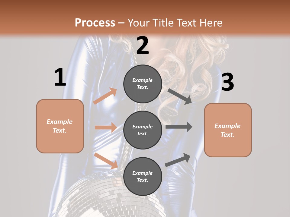 Disco Girl PowerPoint Template