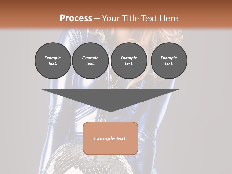 Disco Girl PowerPoint Template