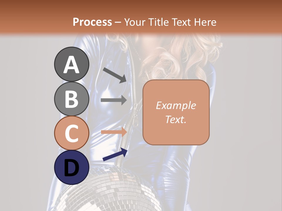 Disco Girl PowerPoint Template