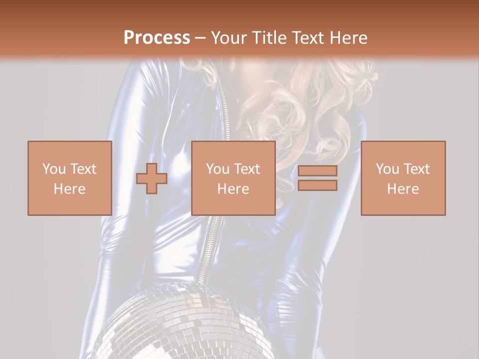Disco Girl PowerPoint Template