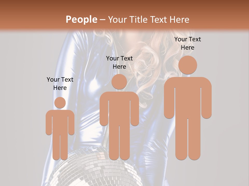 Disco Girl PowerPoint Template