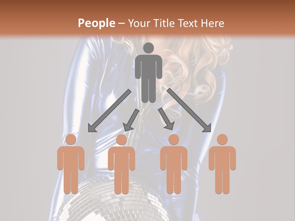 Disco Girl PowerPoint Template